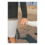 Men's Qalo Crosshatch Silicone Ring - Thumbnail 3 of 3
