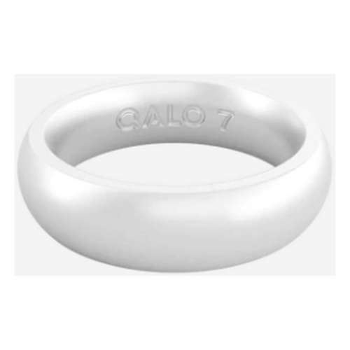 Women's Qalo Metallic Classic Silicone Ring