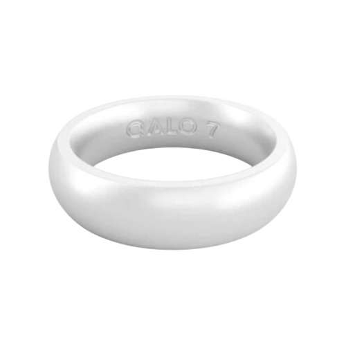 Women's Qalo Metallic Classic Silicone Ring