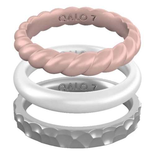 Women s Qalo Women s Triple Stack Silicone Set Ring Set Witzenberg Sneakers Sale Online