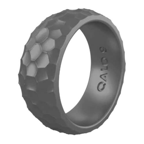 Men's Qalo Metallic Forged Silicone Ring