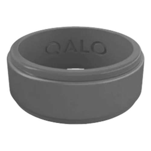 Men's Qalo Step Edge Polished Ring