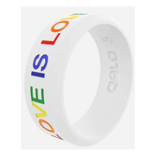 Qalo Rainbow Silicone Ring
