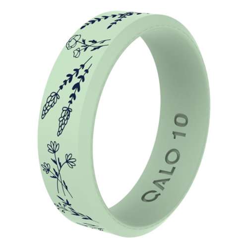 Women's Qalo Women's Conscious Green Garden Ring