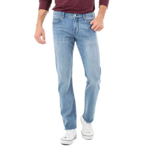Men's Liverpool Los Angeles Kingston Vintage Premium Modern Relaxed Fit Straight chain-link jeans