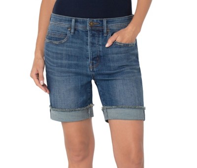 Women's Liverpool Los Angeles The Keeper Fray Cuff Jean Shorts ...