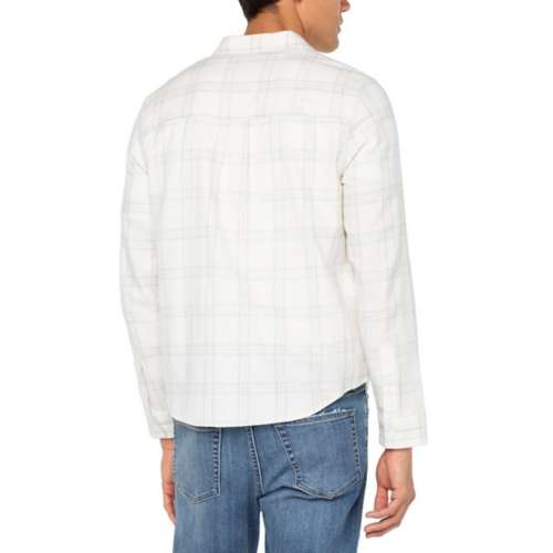 Men's Liverpool Los Angeles Vintage Wash Plaid Flannel Long Sleeve Button Up Shirt