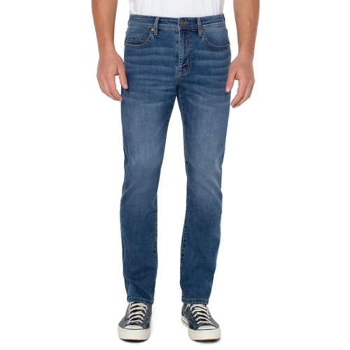 Men's Liverpool Los Angeles Kingston Modern Slim Fit Straight Jeans