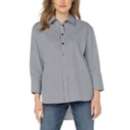 Women's Liverpool Los Angeles Classic Long Sleeve Oversized Button Up Shirt