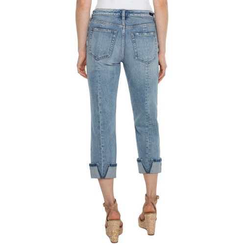 Women's Liverpool Los Angeles Marley Girlfriend Eco Cuffed Pants - Primary Image