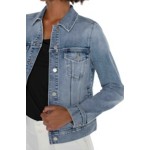Women's Liverpool Los Angeles Eco Classic Denim Jacket - Thumbnail 3 of 4