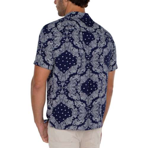 Men's Liverpool Los Angeles Printed face Button Up Shirt