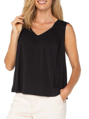 True sleeveless v-neck blouse main image 1