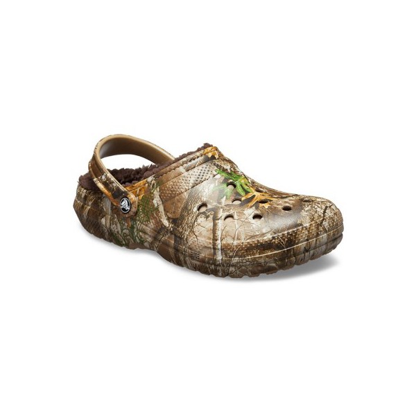 CROCS Adult  Classic FuzzLined Outdoor Clogs Regular