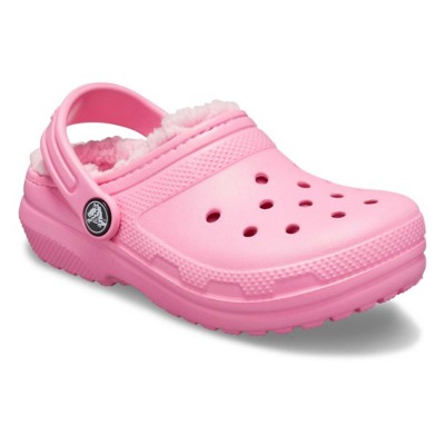 kids fur crocs