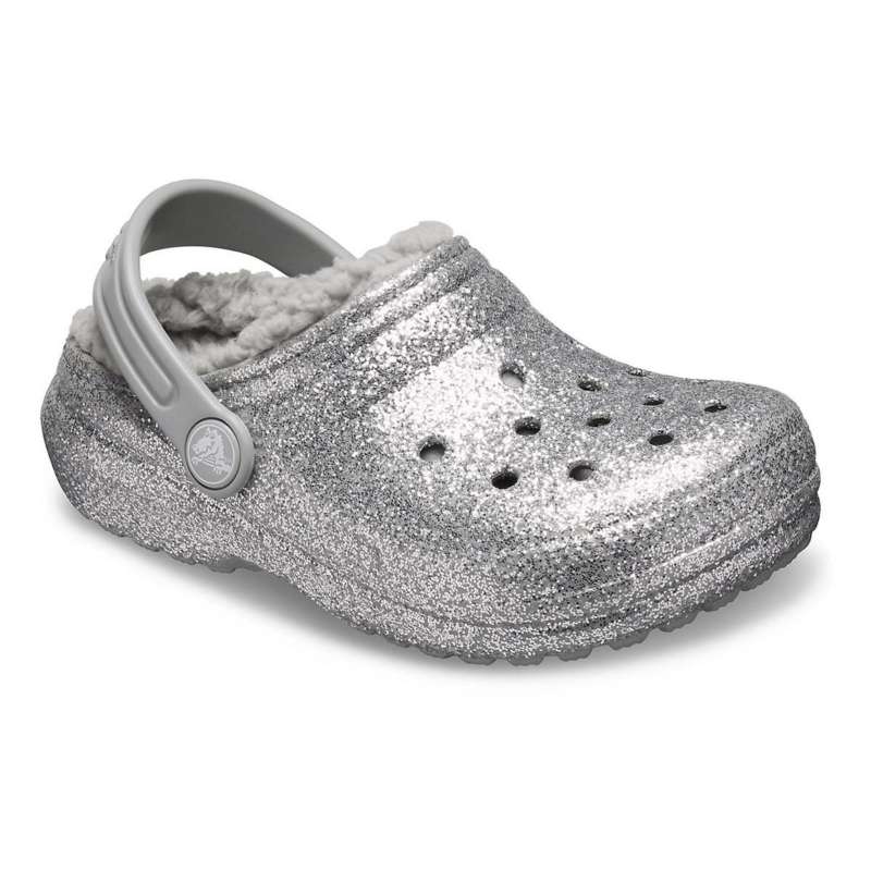 tan fur lined crocs