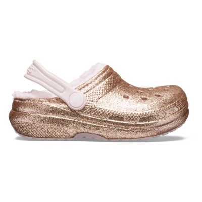 womens glitter lined crocs