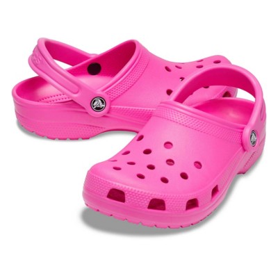 bright pink crocs