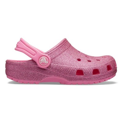 Little Kids' Crocs women Classic Glitter Clogs