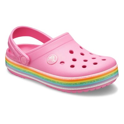 rainbow clogs