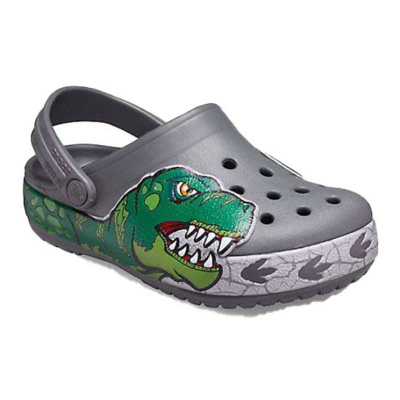  Toddler  Boys Crocs  Dino Light Up Clogs SCHEELS com