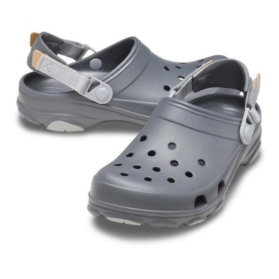 grey crocs mens