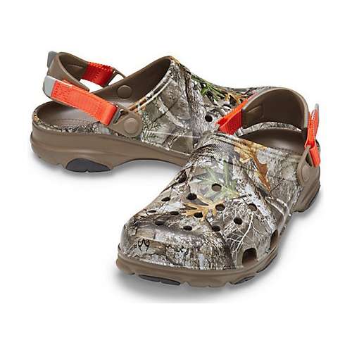 NFL Denver Broncos Football Orange Camo Crocs Shoes - CrocsBox