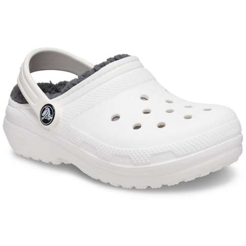 Little Kids' Crocs Classic Fuzz Lined Clogs