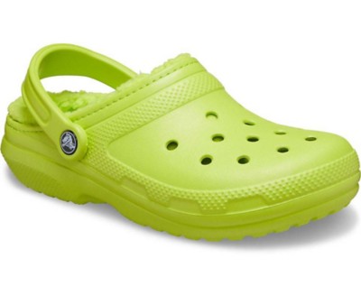 crocs with the fur inside
