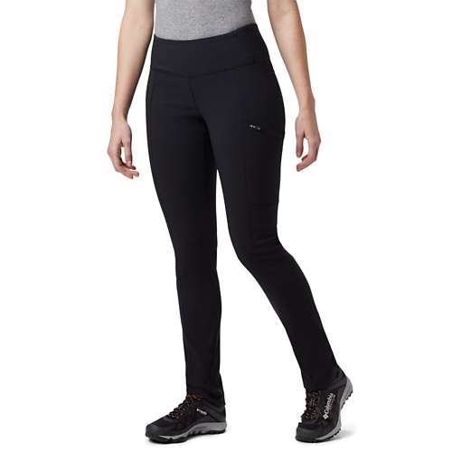 Columbia Women's Back Beauty Warm Hybrid Legging, Nocturnal, X-Small at   Women's Clothing store