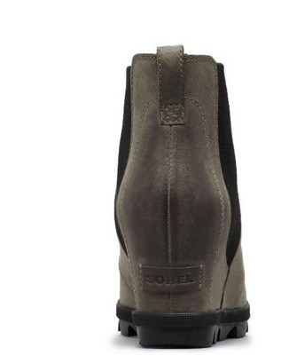 sorel chelsea wedge black