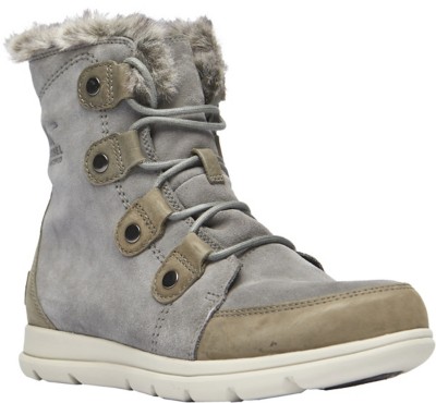 sorel explorer joan snow boots grey
