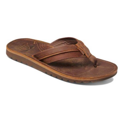 men's reef voyage lux flip flop sandals