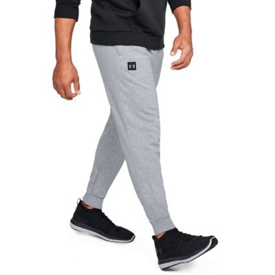 men's ua rival fleece fitted joggers