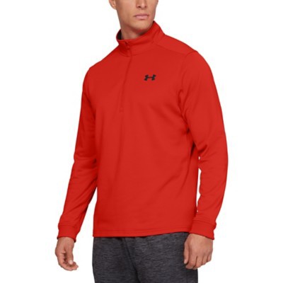 mens under armour fleece half zip