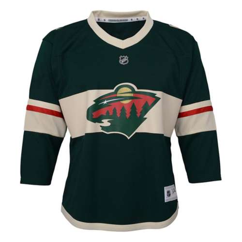 NHL American Flag Hockey Sports Minnesota Wild Youth T-Shirt