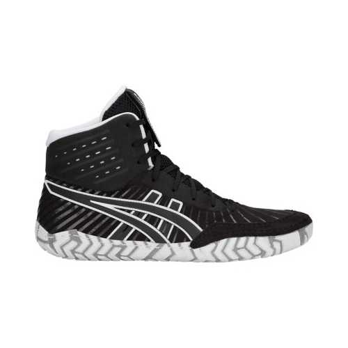 Wrestling Shoes Asics Matcontrol Black Black Grey By Jrwrestling