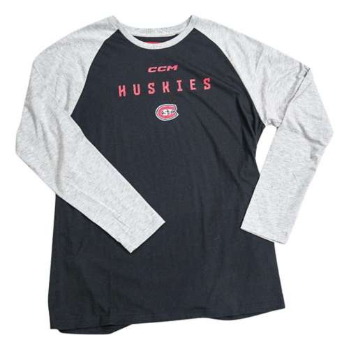 CCM St. Cloud State Huskies Hockey Baseball Style Long Sleeve T-Shirt