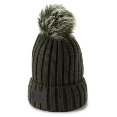 ua snowcrest pom beanie