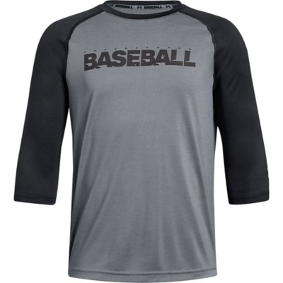 boys under armour baseball shirt