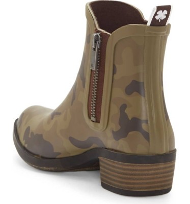 lucky brand camo rain boots