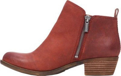lucky brand red booties