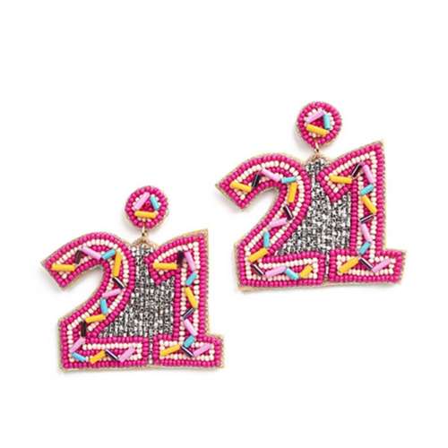 Laura Janelle 21st Birthday Sparkle Earrings