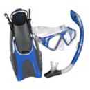 U.S. Divers Cozumel TX Mask Dry Snorkel Fins Combo