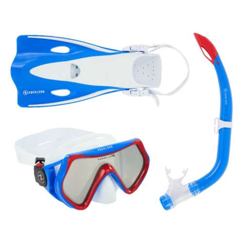 Aqua Lung Hero Kids Mask, Fins and Snorkel Set - Capitan America