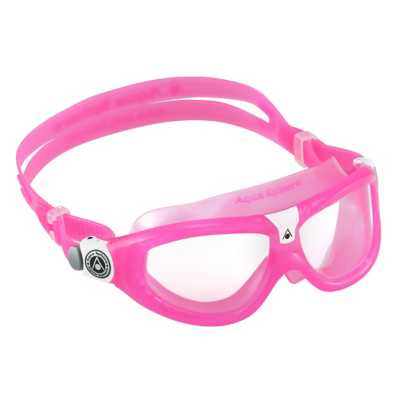 PINK Girls AquaSphere Swim Mask SEAL KID Special Needs Goggle Pool Beach 175320 
