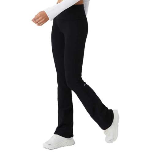 Shin Sneakers Sale Online - Women's Alo Alosoft Low  Rise Foldover Bootcut  Leggings - Only Maternity Jeans blu scuro