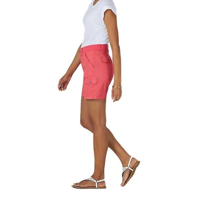women's lee relaxed fit cargo shorts