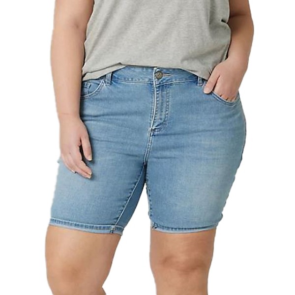 Women's Lee Plus Legendary Regular Fit Bermuda Jean Shorts product image