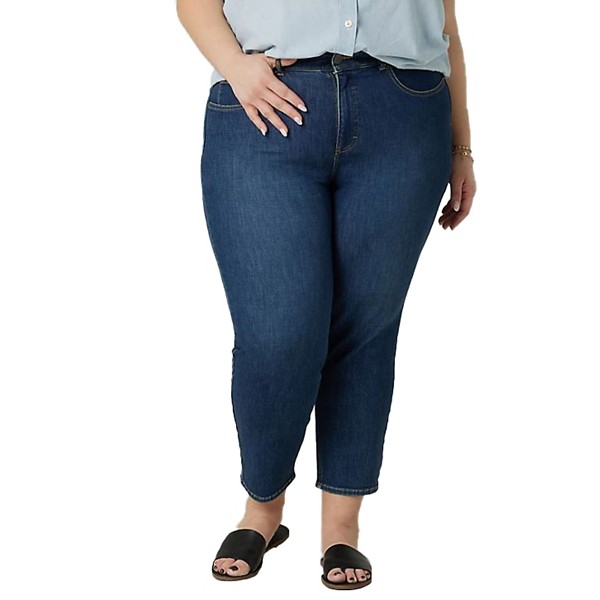 Women's Lee Plus Ultra Lux Tapered Cropped Slim Fit Skinny Jeans product image